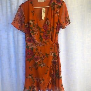 All in favor wrap dress